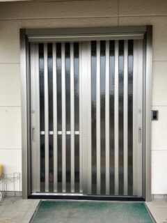 M様邸　玄関引戸交換工事
